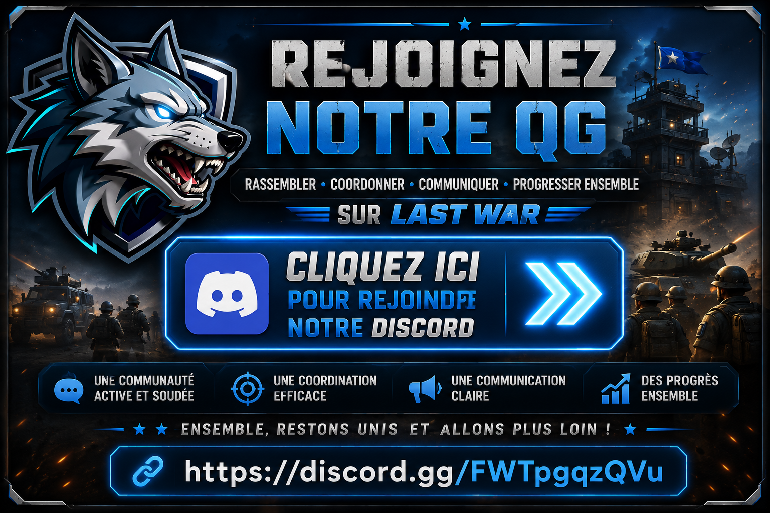 Rejoindre notre Discord